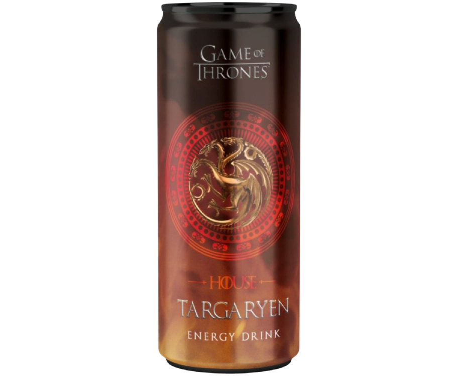 energy drink - house of targaryen - game of thrones